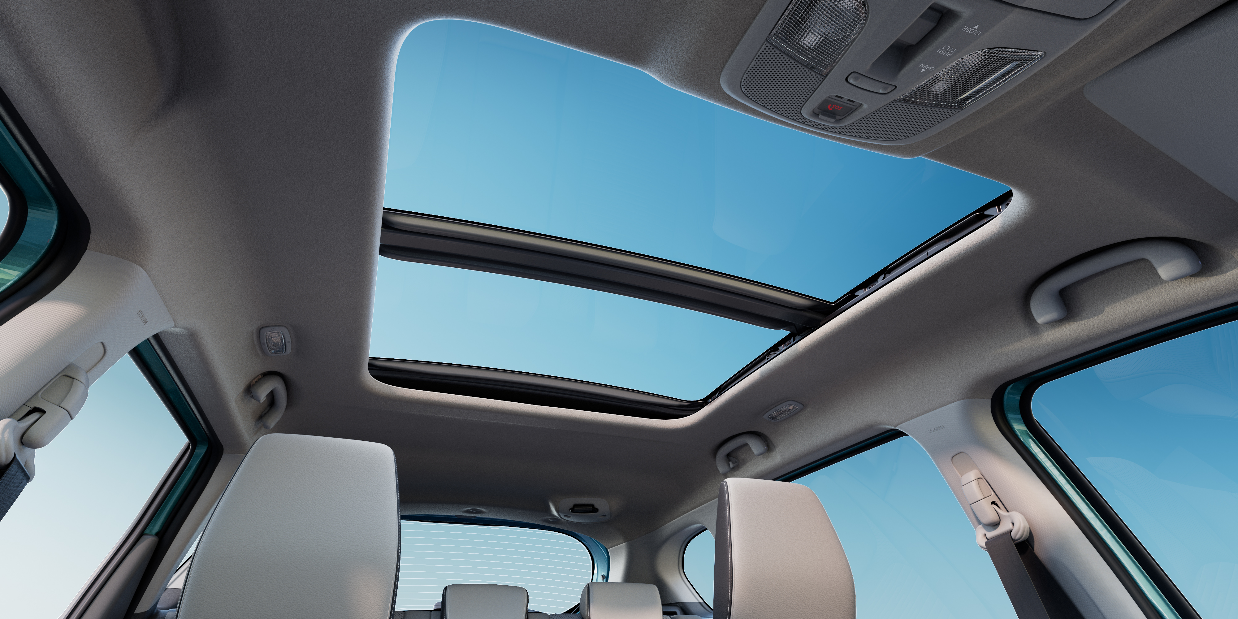 Wide Opening Panoromic Sunroof